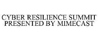 CYBER RESILIENCE SUMMIT PRESENTED BY MIMECAST