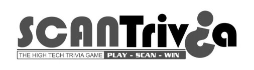 SCANTRIV?A THE HIGH TECH TRIVIA GAME PLAY SCAN WIN