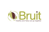 BRUIT HEALTHY AND TASTY CAN GO TOGETHER