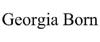 GEORGIA BORN