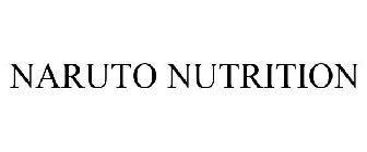 NARUTO NUTRITION