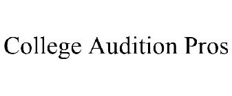 COLLEGE AUDITION PROS