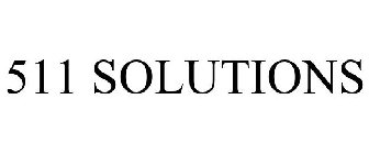511 SOLUTIONS