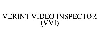 VERINT VIDEO INSPECTOR (VVI)