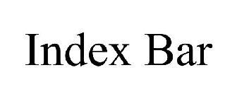 INDEX BAR