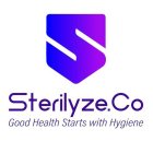S STERILYZE.CO GOOD HEALTH STARTS WITH HYGIENE