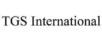 TGS INTERNATIONAL