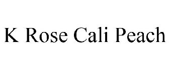K ROSE CALI PEACH