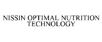 NISSIN OPTIMAL NUTRITION TECHNOLOGY