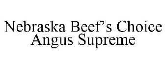 NEBRASKA BEEF'S CHOICE ANGUS SUPREME