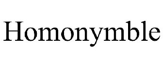 HOMONYMBLE