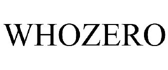 WHOZERO