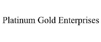PLATINUM GOLD ENTERPRISES