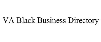 VA BLACK BUSINESS DIRECTORY