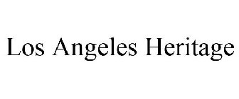 LOS ANGELES HERITAGE