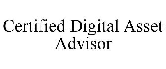 CERTIFIED DIGITAL ASSET ADVISOR