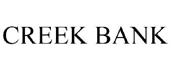 CREEK BANK