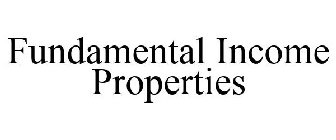 FUNDAMENTAL INCOME PROPERTIES