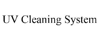 UV CLEANING SYSTEM