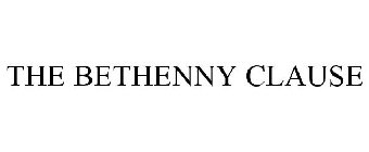THE BETHENNY CLAUSE