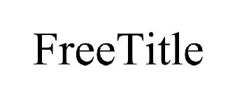 FREETITLE