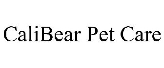 CALIBEAR PET CARE