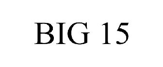 BIG 15
