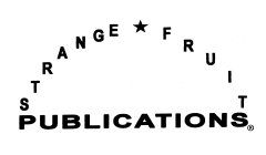 STRANGE FRUIT PUBLICATIONS