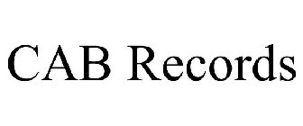 CAB RECORDS