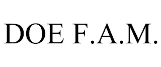 DOE F.A.M.