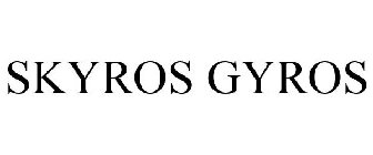 SKYROS GYROS