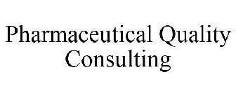 PHARMACEUTICAL QUALITY CONSULTING