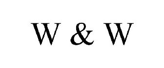 W & W