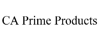 CA PRIME PRODUCTS