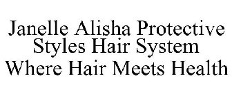 JANELLE ALISHA PROTECTIVE STYLES HAIR SYSTEM WHERE HAIR MEETS HEALTH