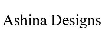 ASHINA DESIGNS