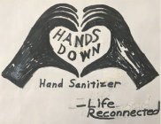 HANDS DOWN HAND SANITIZER - LIFE RECONNECTED