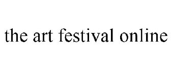 THE ART FESTIVAL ONLINE