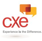 CXE EXPERIENCE IS THE DIFFERENCE.