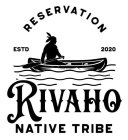 RESERVATION ESTD 2020 RIVAHO NATIVE TRIBE