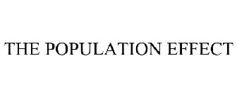 THE POPULATION EFFECT