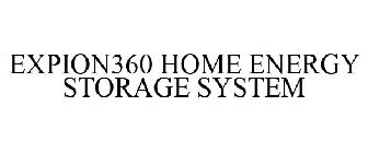 EXPION360 HOME ENERGY STORAGE SYSTEM