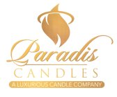 PARADIS CANDLES  A LUXURIOUS CANDLE COMPANY