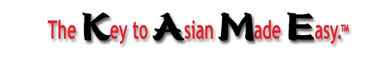 THE KEY TO ASIAN MADE EASY