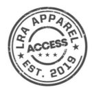 LRA APPAREL EST. 2019 ACCESS