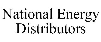 NATIONAL ENERGY DISTRIBUTORS