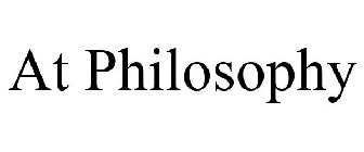 AT PHILOSOPHY