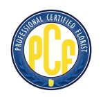 PROFESSIONAL CERTIFIED FLORIST PCF