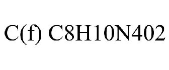 C(F) C8H10N402