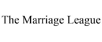 THE MARRIAGE LEAGUE